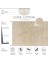 Cool Cotton Ccn Plain Beige Makinede Yıkanabilir Kaymaz Tabanlı Naturel Pamuk Dokuma Bebek Halısı 2