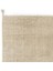 Cool Cotton Ccn Plain Beige Makinede Yıkanabilir Kaymaz Tabanlı Naturel Pamuk Dokuma Bebek Halısı 3