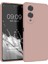 Matte Silicone Vivo Y17S Kılıf Rose Gold 1