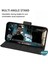 Samsung Galaxy A05 Kılıf Fabric Book Wallet Siyah 3