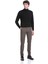 Haki Slim Fit Desenli Pamuklu Yandan Cep Kanvas Pantolon 2