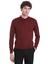 Kiremit Regular Fit Düz Polo Yaka Triko Kazak 1