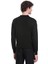 Siyah Regular Fit Düz Polo Yaka Triko Kazak 5