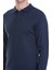 Indigo Regular Fit Düz Polo Yaka Triko Kazak 5