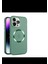 Iphone 14 Pro Kılıf Kamera Çerçevesi Metal Buzlu Magsafe Silikon Kapak Kılıf 1