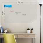 Pi Papers Akıllı Kağıt - 120x200 Cm Şeffaf, 1 Alana-1 Hediye Kendiliğinden Tutunan, Statik, Yapışkansız Pano