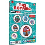 Kumtoys Taş Boyama Seti (Yeni Versiyon)
