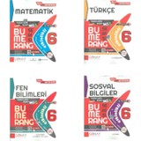 Günay 6. Sınıf Bumerang Serisi 4lü Soru Bankası Seti
