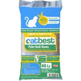 Catbest Cat Pellet Çam Peleti Kedi Kumu 40 Lt Pelet En Iyi Kedi Bakımı
