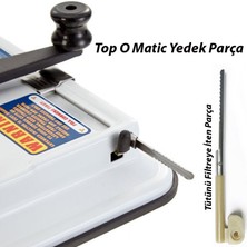 Top O Matic Sigara Sarma Makinası Yedek Kaşık ve Yedek Bıçak Set