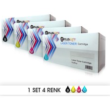 4 Adet Samsung CLT-K508L Uyumlu Muadil Toner (4.000 Sayfa) - Samsung CLP-615/620/670