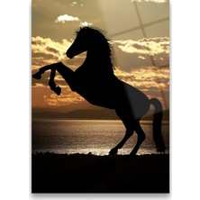 Glass Art Concept At Silüeti Cam Tablo