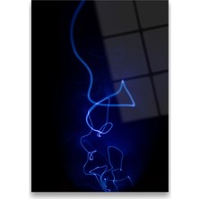 Glass Art Concept Soyut Cam Tablo