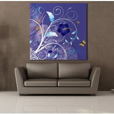 Technopa Eflatun Çiçek Büyüsü 190X190CM