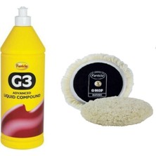 Farecla G3 Likit Çizik Giderici Pasta 1 Lt ve Farecla GMW-801 Post Keçe 200MM