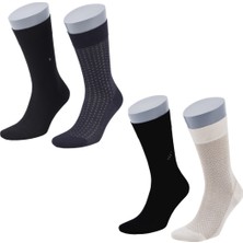 Dayco Premium 8'li Karışık Renk Bambu Çorap