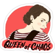 Universal Fleabag Sticker Araba Oto Arma Duvar Sticker Ev Dekoratif Çıkartma 15 Cm