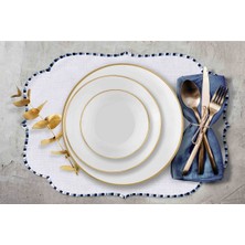 Şah Amerikan Servis Nakışlı 2li Set 35 x 50 cm