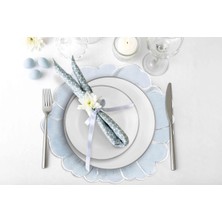 Şah Amerikan Servis Nakışlı 2li Set 35 x 50 cm