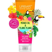URBAN Care Summer-Monoi Yağı & Ylang Ylang Güneş Koruyucu Saç Bakım Şampuanı-Vegan-250 ML