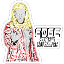 Universal Edge - Beni Bildiğini Düşünüyorsun Koleksiyon Sticker Araba Oto Arma Duvar Sticker