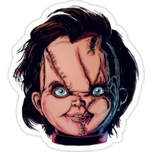 Universal Chucky Sticker Araba Oto Arma Duvar Sticker Ev Dekoratif Çıkartma 15 Cm