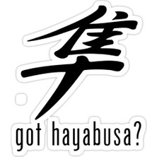 Universal Suzuki Hayabusa'da 'Hayabusa Mı Var?'   Veya Hoodie Sticker Araba Oto Arma Duvar Sticker