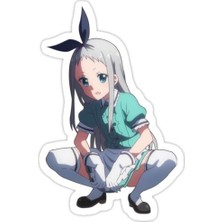Universal Hideri Kanzaki Sticker Araba Oto Arma Duvar Sticker Ev Dekoratif Çıkartma 15 Cm