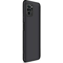 Microsonic Xiaomi Redmi Note 10S Kılıf Double Dip 360 Protective Siyah