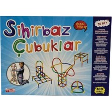 Toru Toys Torutoys  Sihirbaz Bambu Çubukları 300 Parça