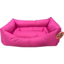 Pet Pretty Petpretty VP-5874 Su Geçirmez Dış Mekan Yatak No:4 Pembe 65X85X22H cm
