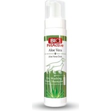 Bio Pet Active Aloe Vera Özlü Kuru Yıkama Şampuanı 200 ml