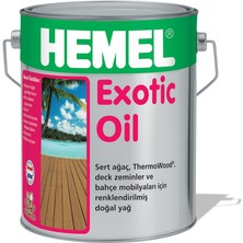 Hemel Exotic Oil Renk Deck Boyası 2,5 Lt