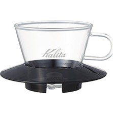 Kalita Cam Wave Dripper 155 (Siyah) 1-2 Cup