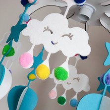 Mingitav Design Otto Dream Light Dekoratif Çocuk Odası Avizesi Bebek Odası Avizesi Mavi