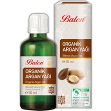 Balen Organik Argan Yağı Soğuk Pres 4 x 50 ml