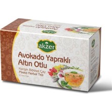 Akzer Avokadolu Altın Otlu Çay