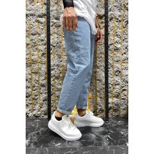 Oksit Hendrick Greco Boy Friend Jean Pantolon Erkek Slim Fit Günlük Düz Desenli