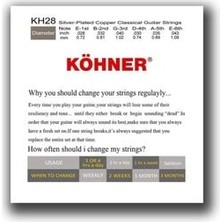 Köhner Kh-10  Akustik Gitar Teli