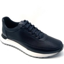 Lucıano Bellini Casual Lacivert Deri Erkek Ayakkabı