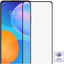 Bufalo Huawei P Smart 2021 Ekran Koruyucu 6D Nano Tam Kaplayan Siyah