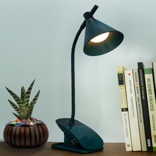 Wlue Şarjlı LED Masa Lambası Dokunmatik Çalışma Okuma Işığı 3 Kademeli (Sıcak-Beyaz-Gün Işığı)