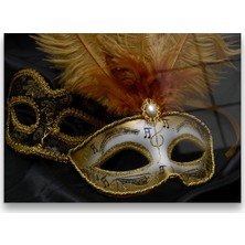 Glass Art Concept Maske Cam Tablo