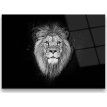 Glass Art Concept Aslan Cam Tablo