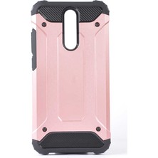 kilifone - Xiaomi Redmi 8A - Kılıf Çift Katman Zırh Tank Crash Military Kapak - Rose Gold - T10452