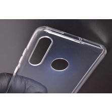noktaks - Huawei P30 Lite - Kılıf Şeffaf Soft Slim Fitt Süper Silikon Kapak - T7802