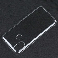 kilifone - Samsung Galaxy M21 - Kılıf Şeffaf Soft Slim Fitt Süper Silikon Kapak - T14574