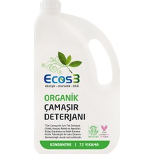 Ecos3 Organik Çamaşır Yıkama Seti (2 X 2,5 Lt)