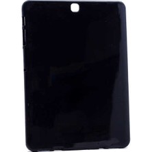ZORE Samsung Galaxy Tab S2 9.7 T815 Kılıf Zore Tablet Süper Silikon Kapak Siyah