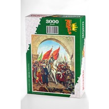 King Of Puzzle Fatih'in Istanbul'u Fethi Ahşap Puzzle 3000 Parça